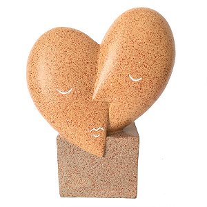 PECA DECORATIVA EM RESINA MARROM