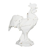GALO DE RESINA BRANCO