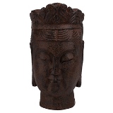 BUDHA DE RESINA 13CM X 14,5CM X 24CM