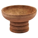 CACHEPOT DE MADEIRA MARROM