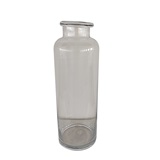 VASO DE VIDRO TRANSPARENTE