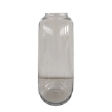VASO DE VIDRO TRANSPARENTE