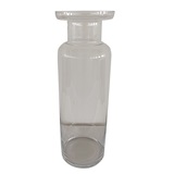 VASO DE VIDRO TRANSPARENTE