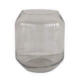 VASO DE VIDRO TRANSPARENTE