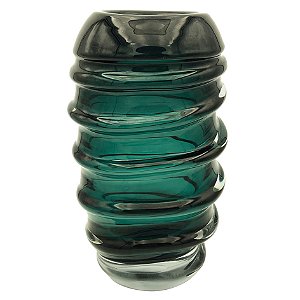VASO DE VIDRO VERDE