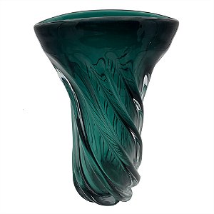 VASO DE VIDRO VERDE