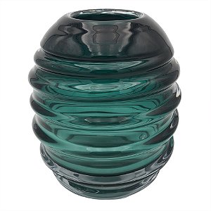 VASO DE VIDRO VERDE