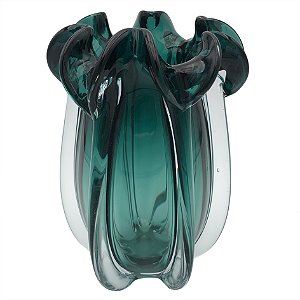 VASO DE VIDRO VERDE