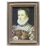 PORTA RETRATO EM RESINA BRONZE