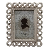 PORTA RETRATO DE RESINA BRANCO