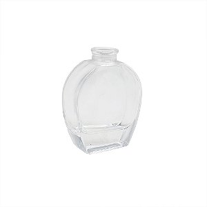 VASO DECORATIVO EM VIDRO TRANSPARENTE