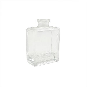 VASO DECORATIVO EM VIDRO TRANSPARENTE