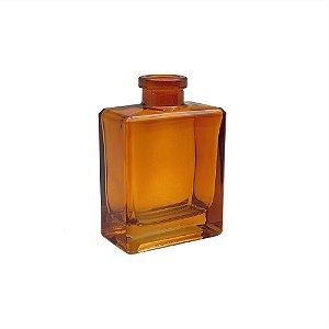 VASO DECORATIVO EM VIDRO AMBAR