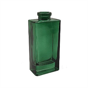 VASO DECORATIVO EM VIDRO VERDE