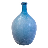 GARRAFA DECORATIVA JATEADA AZUL