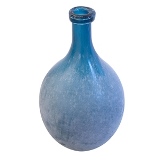 GARRAFA DECORATIVA JATEADA AZUL