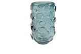 VASO DE VIDRO CINZA