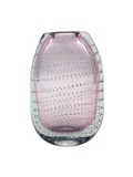 VASO DE VIDRO ROSA