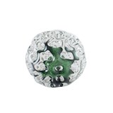 BOLA DECORATIVA DE VIDRO VERDE