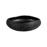 CENTRO DE MESA DE CERAMICA PRETO