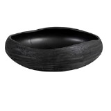 CENTRO DE MESA DE CERAMICA PRETO