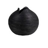 VASO DE CERAMICA PRETO