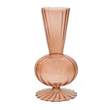 VASO DE VIDRO ROSA