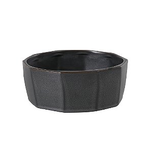 VASO DECORATIVO EM CERAMICA PRETO