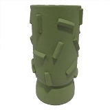 VASO DE CIMENTO VERDE