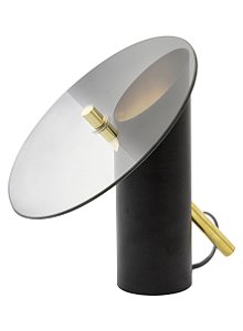 ABAJUR CICLO FUME / PRETO (D)25CM (A)28CM 1XE14 BULBO MAX 25W 3000K IP20