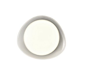 PLAFON CORE TRANSPARENTE / BRANCO (L)63,4CM (C)57,4CM (A)20CM 1XLED INTEGRADO 30W 3000K 1800LM IP20