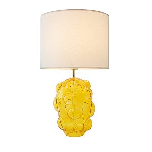 ABAJUR SAGU AMBAR / DOURADO (D)26CM (A)45CM 1XE27 BULBO MAX 40W IP20 (SOMENTE BASE)