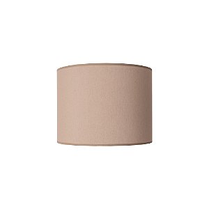 CÚPULA BASIC (CILÍNDRICA) BEGE E27 (D)40CM (A)30CM