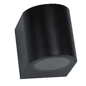 ARANDELA DOTS PRETO (L)7,2CM (C)9,5CM (A)8CM 1XGU10 MR16 MAX 10W IP65