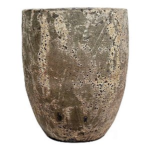 VASO VIETNAMITA CERÂMICA IMPORTADO PARIS GRANDE ATLANTIS ORGANIC D54CM X A68CM