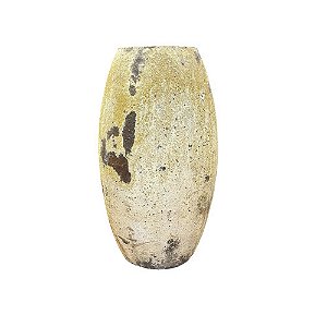 VASO VIETNAMITA CERÂMICA IMPORTADO BALI GRANDE ATLANTIS ORGANIC D40CM X A85CM