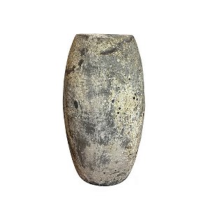 VASO VIETNAMITA CERÂMICA IMPORTADO BALI PEQUENO ATLANTIS ORGANIC D30CM X A57CM