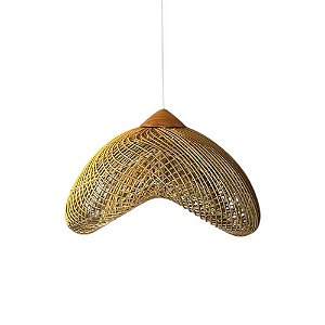 ESCADA DECORATIVA BAMBU THAI P AMARELA