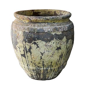 VASO VIETNAMITA CERÂMICA IMPORTADO TRITON ATLANTIS ORGANIC D82CM X A84CM
