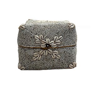 CAIXA FIBRA NATURAL REVESTIDA EM MIÇANGA CLARA EXTRA GRANDE