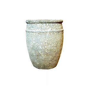 VASO VIETNAMITA CERÂMICA IMPORTADO BUDAPESTE ATLANTIS MÉDIO D40CM X A50CM