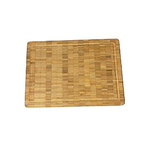 TÁBUA MARCHETARIA EM BAMBU P35CM X L25CM