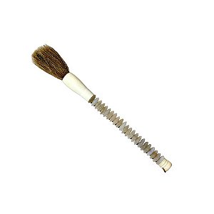 PINCEL DECORATIVO CHINA EM PEDRAS CLARAS 35CM