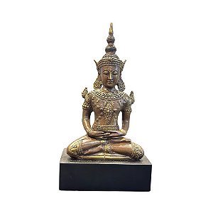 ESCULTURA SHIVA TAILANDESA 17CM X 10CM X 33CM