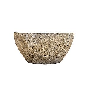 BACIA VIETNAMITA CERÂMICA IMPORTADA DOHA ATLANTIS PEQUENA D54CM X A30CM