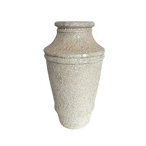 VASO VIETNAMITA CERÂMICA IMPORTADO YANGON ATLANTIS D25CM X A45CM