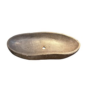 CUBA PEDRA VULCÂNICA NEGRA BALI EDGELESS L92CM X A15CM X P37CM