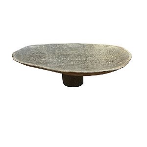 FRUTEIRA EM PEDRA VULCÂNICA L48CM X A13CM X P35CM