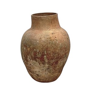VASO DE BARRO ANTIGO MORINGA MESCLA CLARA BAHIA D38CM X A50CM