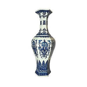 FLOREIRO AZUL E BRANCA HARMONIA HAN D20 X A62CM